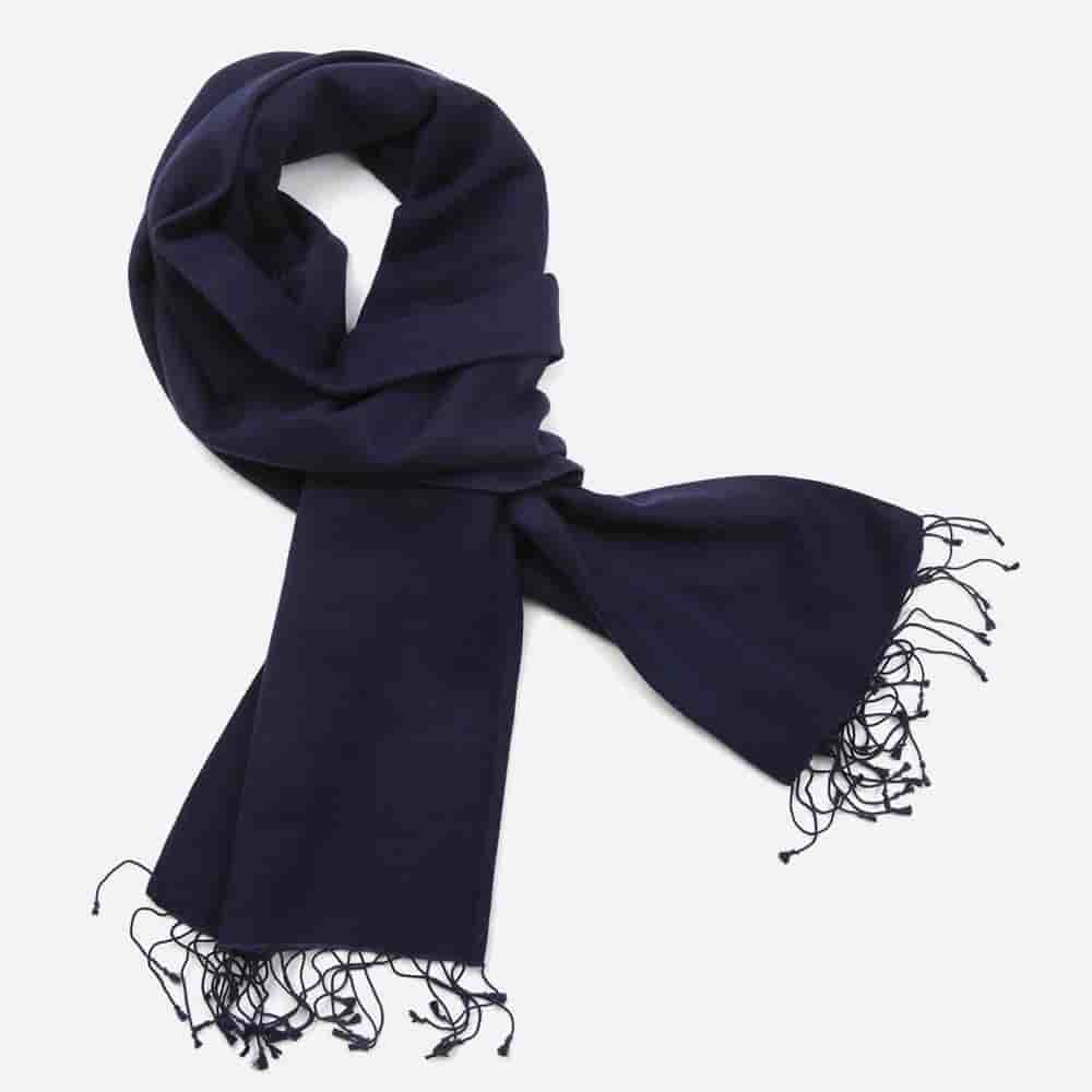 Hand-Knitted Wool Scarf - Зображення 3